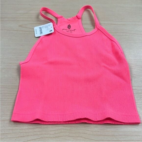 Free People Popsicle Pink Happiness Runs Crop Tank XS/S - Picture 4 of 6
